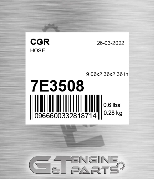 7E3508 CGR Hose