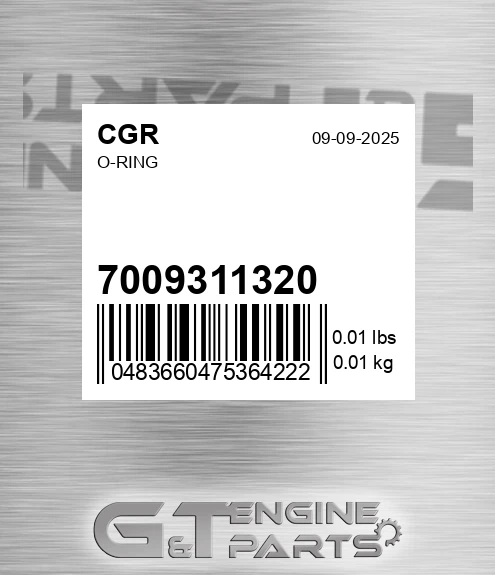 7009311320 CGR O-ring
