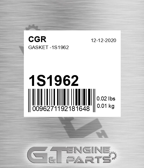 1S1962 Gasket -