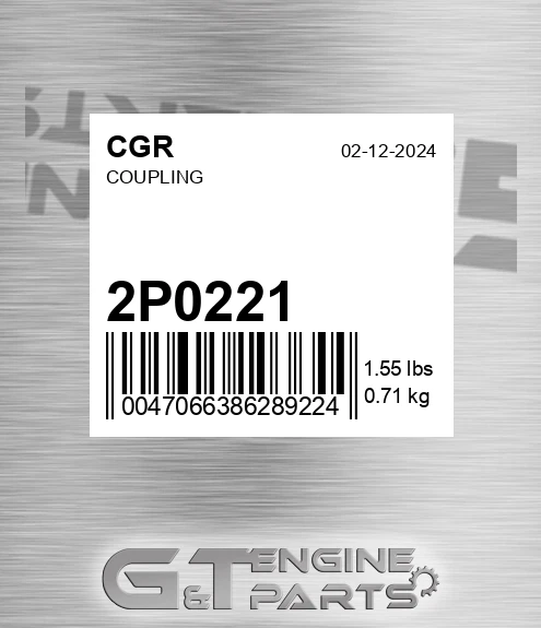 2P0221 Coupling