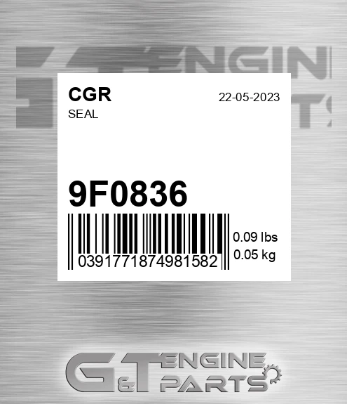 9F0836 Seal