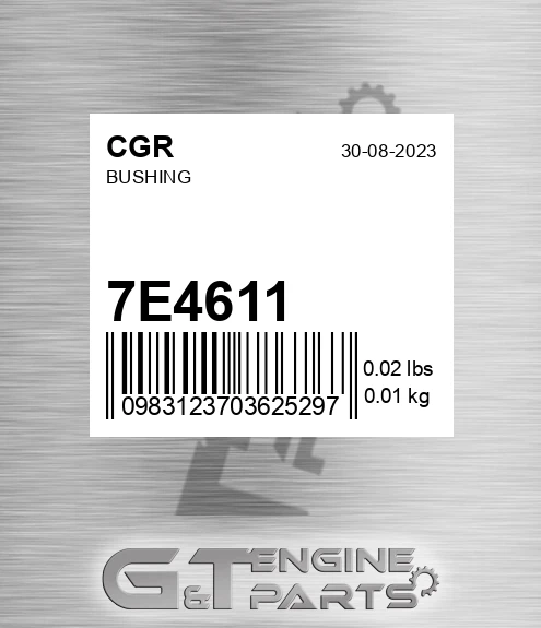 7E4611 Bushing