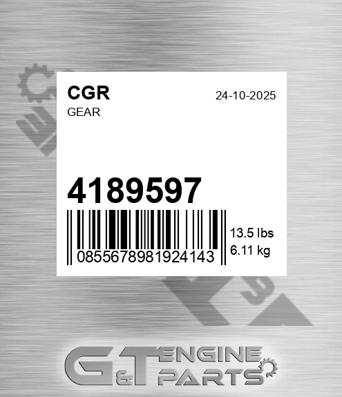 4189597 CGR Gear