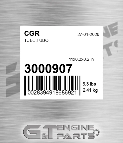 3000907 Tube,tubo