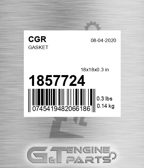 1857724 Gasket