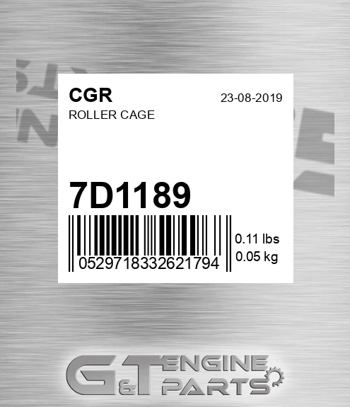 7D1189 Roller Cage