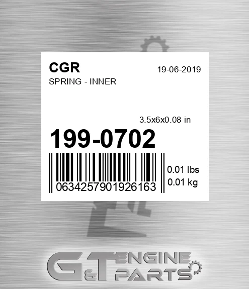 199-0702 Spring - Inner
