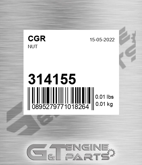 314155 Nut