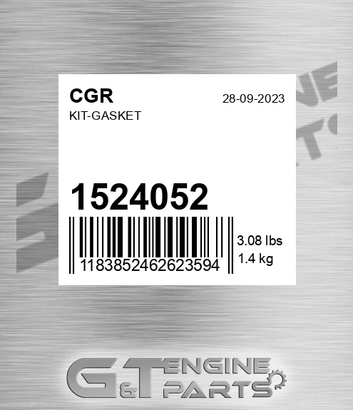 1524052 Kit-gasket