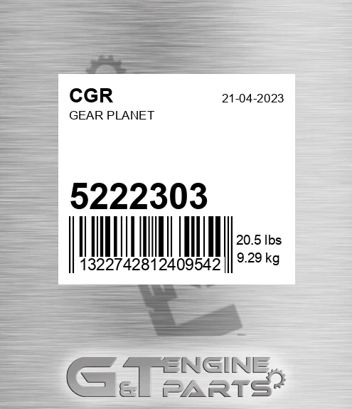 5222303 Gear Planet