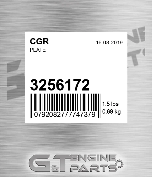 3256172 Plate