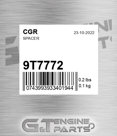 9T7772 Spacer