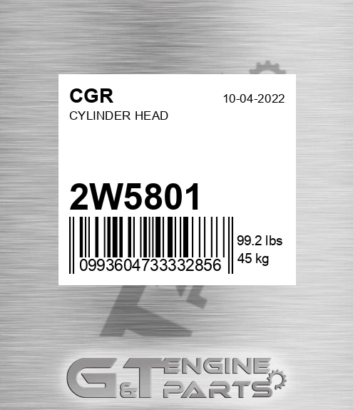 2W5801 Cylinder Head