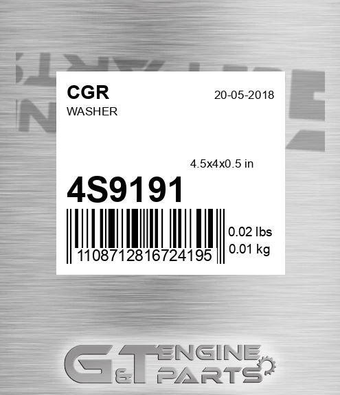 4S9191 Washer