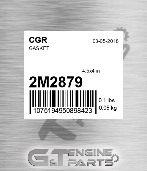 2M2879 CGR Gasket