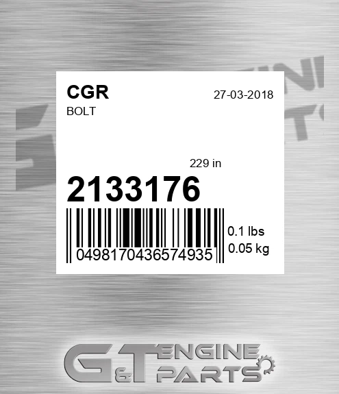 2133176 Bolt