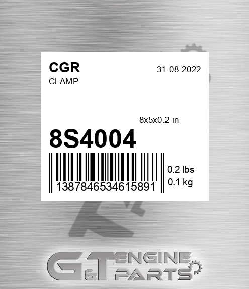 8S4004 CGR Clamp