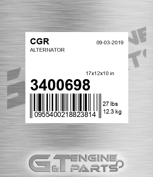 3400698 Alternator