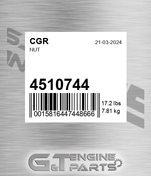 4510744 CGR Nut