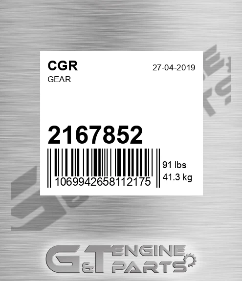 2167852 CGR Gear