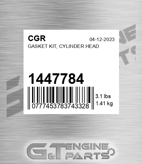 1447784 Gasket Kit, Cylinder Head