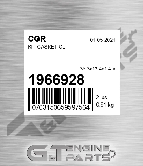 1966928 Kit-gasket-cl