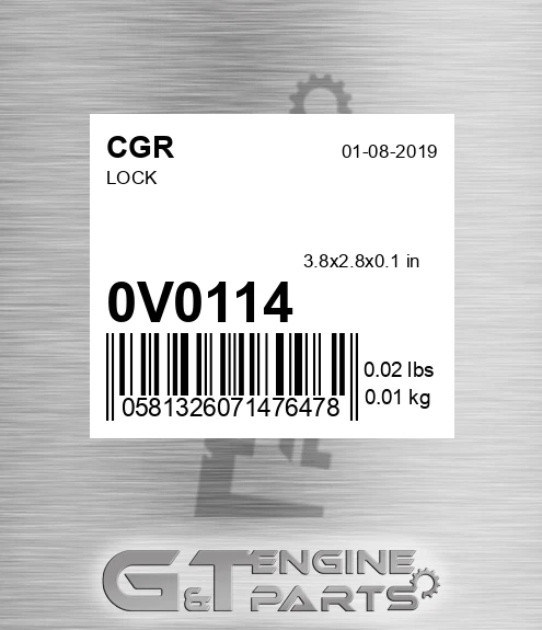 0V0114 Lock
