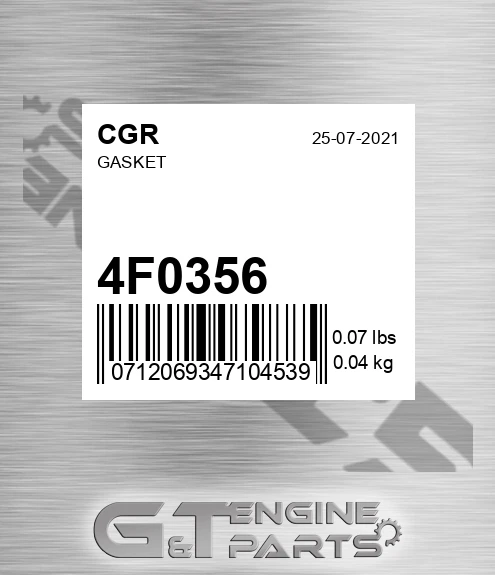 4F0356 Gasket