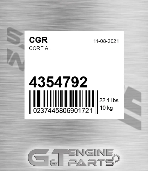 4354792 CGR Core A.