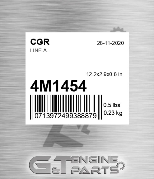 4M1454 CGR Line A.