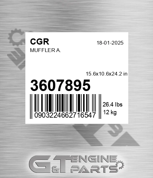 3607895 Muffler A.