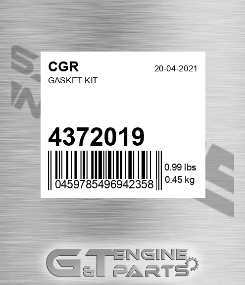4372019 Gasket Kit