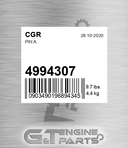 4994307 Pin A.
