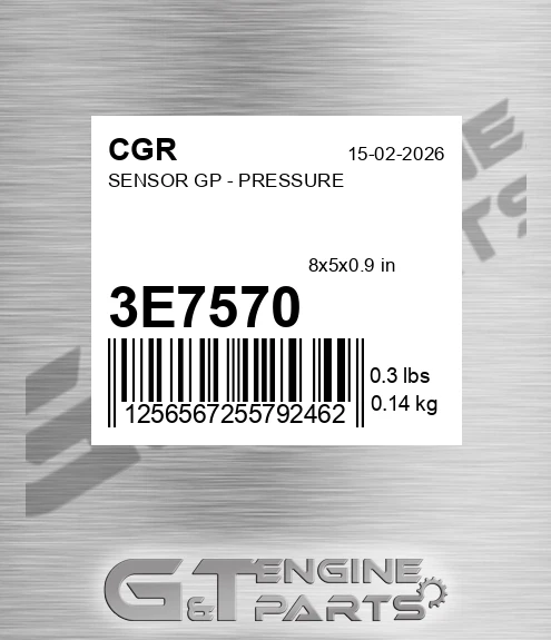 3E7570 Sensor Gp - Pressure