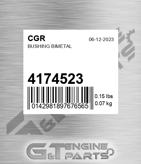 4174523 Bushing Bimetal