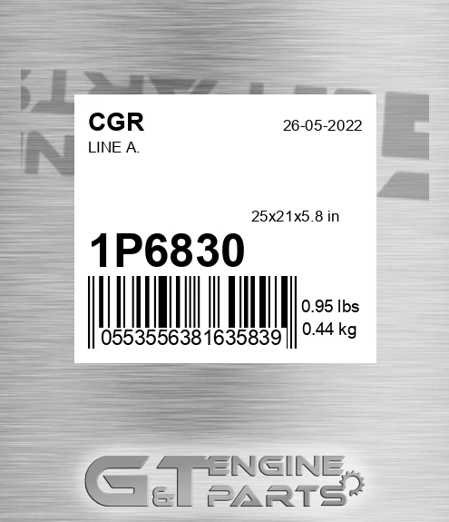 1P6830 CGR Line A.