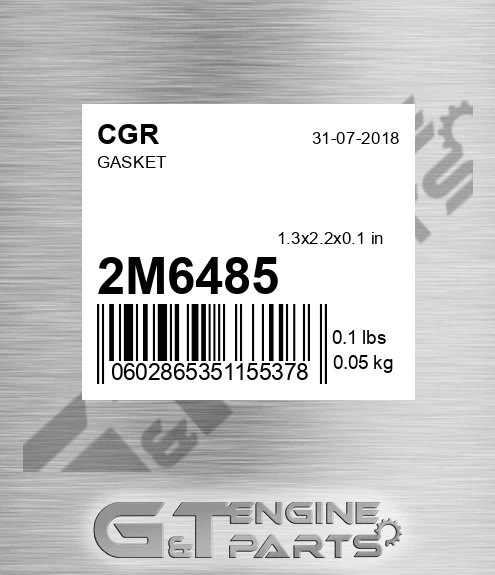 2M6485 Gasket