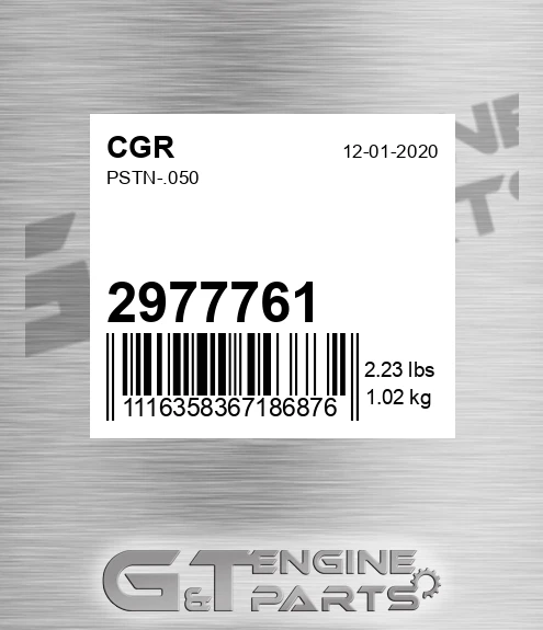 2977761 CGR Pstn-.050