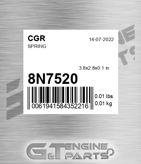 8N7520 CGR Spring
