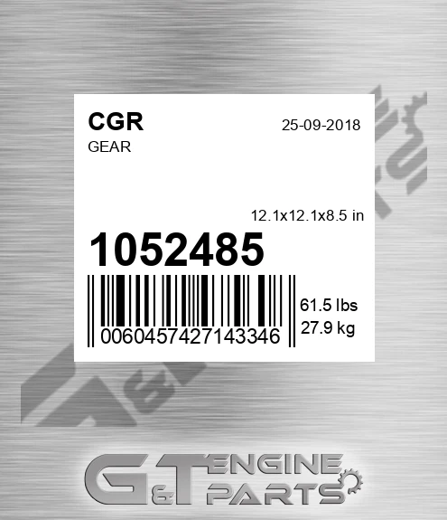 1052485 CGR Gear