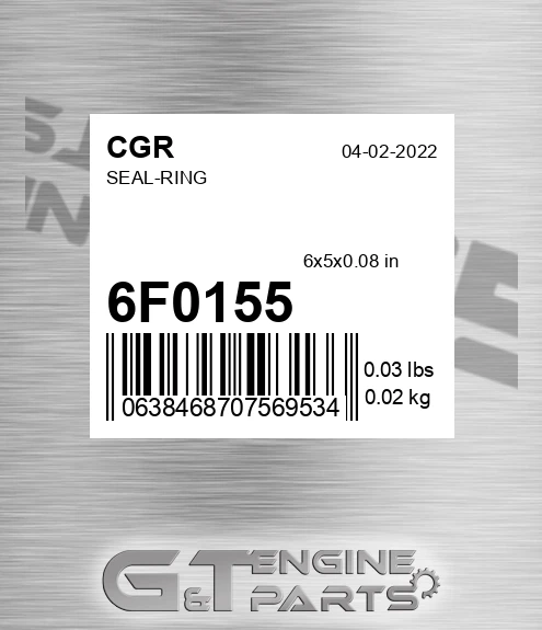 6F0155 CGR Seal-ring