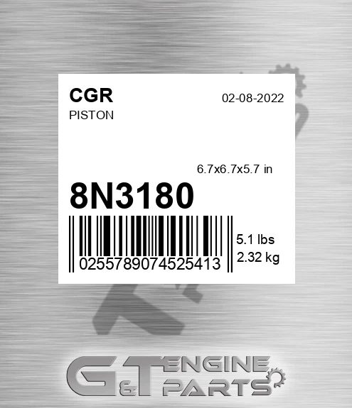 8N3180 CGR Piston