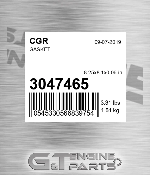 3047465 CGR Gasket