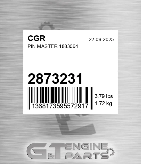 2873231 CGR Pin Master 1883064