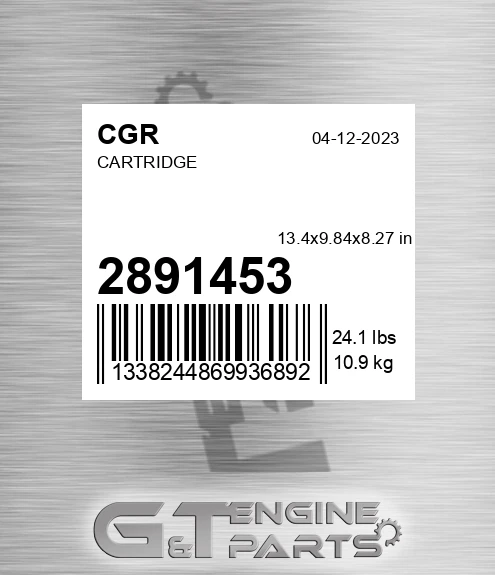 2891453 CGR Cartridge