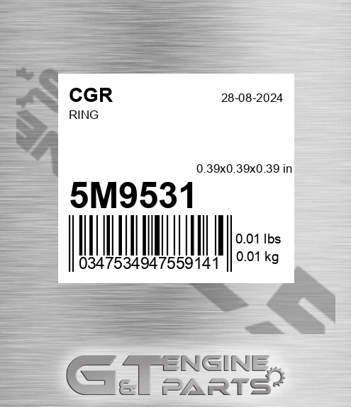 5M9531 CGR Ring