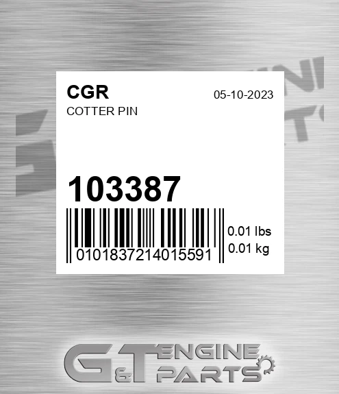 103387 Cotter Pin