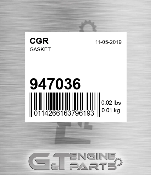 947036 Gasket