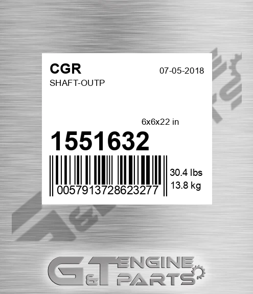 1551632 Shaft-outp