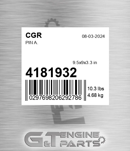 4181932 Pin A.